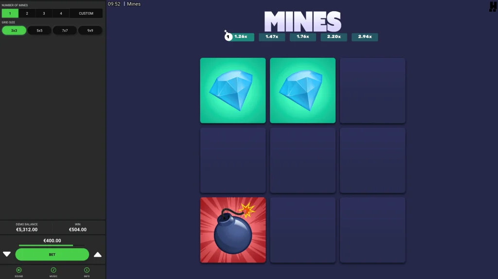 hacksaw mines